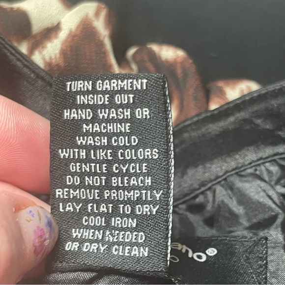 Sharagano Studio Animal Leopard Print Short Sleeve Zip Front Jacket Blouse Small - Picture 6 of 9